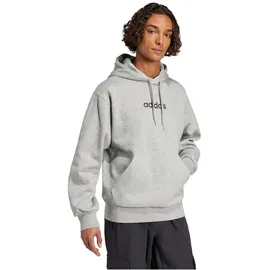 adidas Fleece Hoodie Grey Heather/Black L