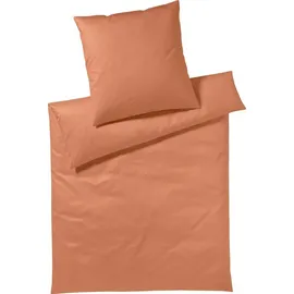 YES FOR BED Pure & Simple Uni Orange 200 x 200 cm + 2 x 80 x 80 cm