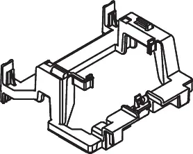 Hewi S 50 Hebelblock 66262 für Spülkasten