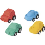 Brunnen Radiergummi Scooter 4 Farben, sort