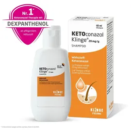 Klinge Pharma Ketoconazol Klinge 20 mg/g Shampoo 60 ml