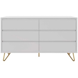 Pharao24 Sideboard Linconia weiß