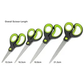 Rapesco RAPESCO® Scheren-Set Soft Grip, 4 St.