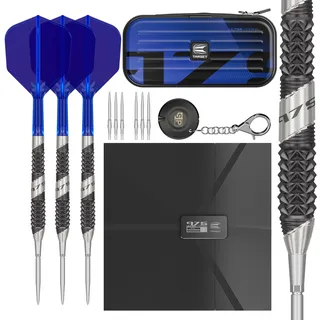 Target Darts 975 Ultra Marine 02 23G 97.5% Wolfram Swiss Point Stahlspitze Dart Satz with K-Flex