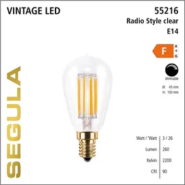Segula LED-Birne 55216 3 W E14 warmweiß 1 St.