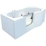 AcquaVapore Seniorenwanne mit Tür 85 x 170 cm (S12-WP-L)