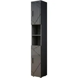 Vicco Irma Anthrazit Hochglanz, 30 x 192 cm,