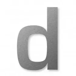Hausnummer Edelstahl (24 cm) – d