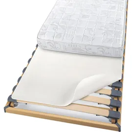 Traumschlaf Vlies Matratzenunterlage 140 x 200 cm weiß