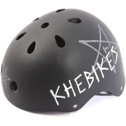 BMX HELM PRO SCHWARZ MATT S KHEBIKES EINHEITSGRÖSSE