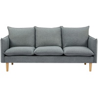Livetastic 3-Sitzer-Sofa, Dunkelgrau, Textil, Kiefer, Füllung: Schaumstoff, 188x84x82 cm, Wohnzimmer, Sofas & Couches, Sofas, 3-Sitzer Sofas