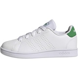 adidas Advantage Sneakers, Ftwr White/Green/Core Black, 32 EU
