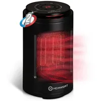 HEIMwert Heizlüfter energiesparend 1200 Watt Keramik Elektroheizer - HEIMWERT
