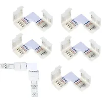 ADAPTER UNIVERSE 5x LED RGB Strip Eckverbinder Schnellverbinder Steckverbinder