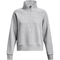 Under Armour Rival Fleece 1/2-Zip Sweatshirt Damen 012 mod gray light heather/white M