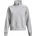 1/2-Zip Sweatshirt Damen 012 mod gray light heather/white M