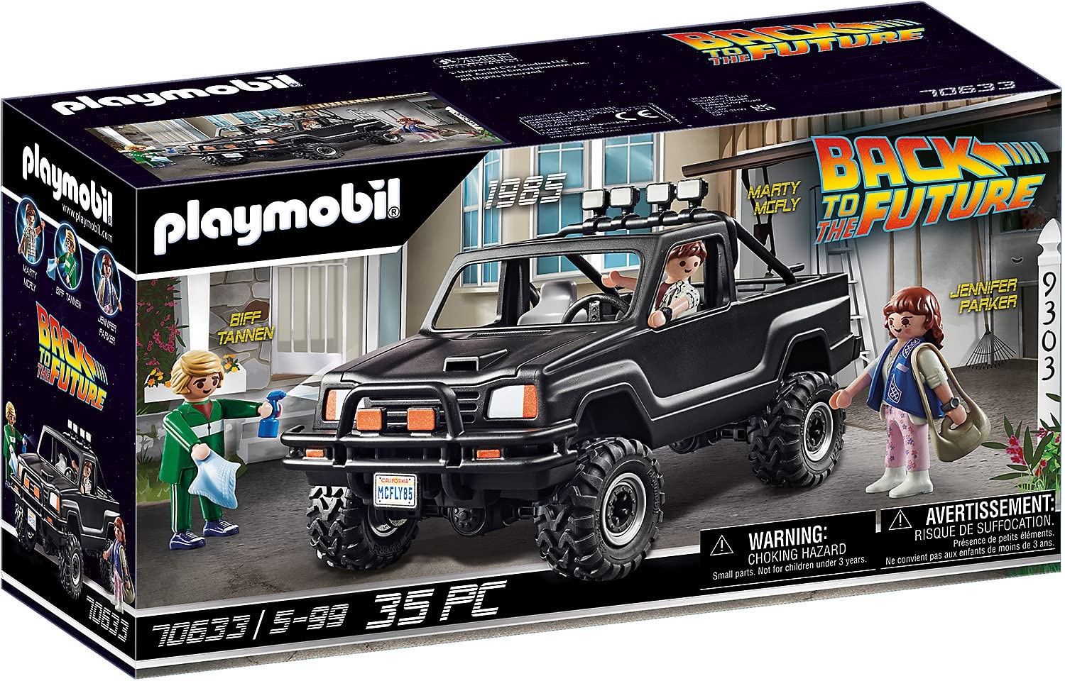 PLAYMOBIL Back to The Future 70633 Marty's Pick-up Truck, Ab 5 Jahren