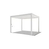 pergoline Pavillon 3,6 x 3 m inkl. 4 Seitenteile Weiß