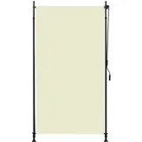 vidaXL Außenrollo 120 x 270 cm Creme
