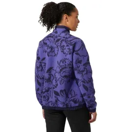 HELLY HANSEN Imperial Printed Pile Snap Fleece Mit Durchgehendem Reißverschluss - Ultra Violet - L