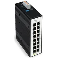WAGO 852-1106 Industrial- Switch (16 Ports), Netzwerk Switch, schwarz