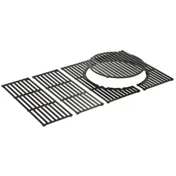 ENDERS Gussgrillrost »Switch Grid«, Emailliertes Gusseisen, HxLxT: 1 x 71 x 42 cm - schwarz