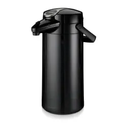Bonamat Isokanne Airpot Furento, 2,2 Liter 7171336101 , Farbe: schwarz, Glaseinsatz, Kunststoffmantel