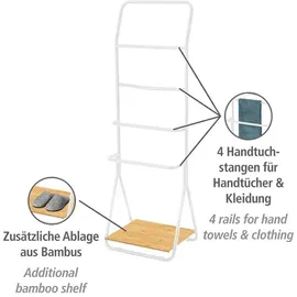 Wenko Handtuchhalter Verona Weiß, (24150100)