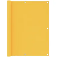 vidaXL Balkonverkleidung 120 x 300 cm Gelb Aluminium 4 St.
