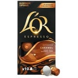 50 L'Or Caramel Espresso Kaffeekapseln aus Aluminium Nespresso-kompatibel