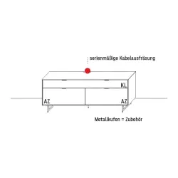 Wöstmann WM 2470 Lowboard 1851