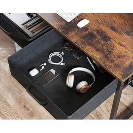 luxuskollektion Schreibtisch mit 2 Schubladen Braun