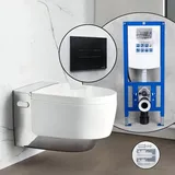 Geberit AquaClean Mera Comfort Komplett-SET Dusch-WC mit neeos Vorwandelement,, 146210211+16601BM#SET, Comfort