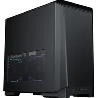 Phanteks Eclipse P200A Mini-Tower Gaming-Gehäuse, PC-Gehäuse Schwarz