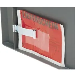 LA-KA-PE Etikettenklammer für Transport-Stapelkasten