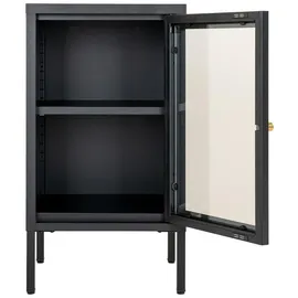 VCM Vitrine Dalby Stahl Schwarz