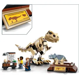 LEGO Jurassic World T. Rex-Skelett in der Fossilienausstellung 76940