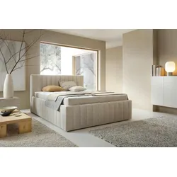 Polsterbett Orinoco Beige ca. 180x200cm