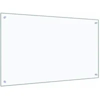 vidaXL Küchenrückwand Transparent 100×60 cm Hartglas