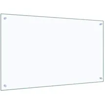 vidaXL Küchenrückwand Transparent 100×60 cm Hartglas