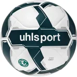 Uhlsport Attack Addglue for the planet Fußball Spielball weiß/dunkelgrün/silber 4