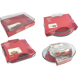 Pasabahce Auflaufform, Borcam Rechteckig, Glas