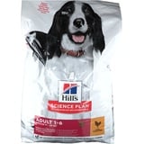 Hill's 14kg Adult 1-6 Medium mit Huhn Hill's Science Plan Hundefutter trocken