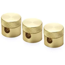 ORION LIGHTSTYLE Wand und Deckenpin Ø 19 mm Metall Gold 3 Stück