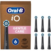 Oral B iO Sanfte Reinigung Aufsteckbürste schwarz 6 St.