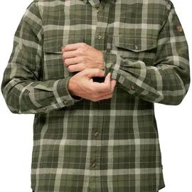 Fjällräven Värmland Heavy Flannel Hemd Green/Deep Forest M