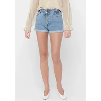 Only Jeansshorts »ONLCUBA LIFE PAPERBAG«, Gr. S (36) N-Gr,
