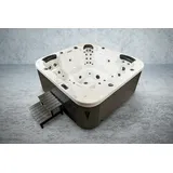Premium Outdoor Whirlpool Torina 215x215cm + Vollausstattung