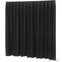 Wentex Vorhang MCS 300 g/m2 Schwarz 330 x 300 cm