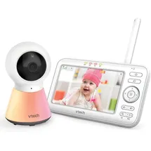 Vtech BM5254 – Farb-Nachtlicht-Video-Babyphone mit 12,7 cm Display, integriertem Nachtlicht und beruhigenden Schlafliedern